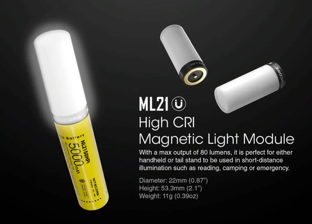 Nitecore 21700 Intelligent Battery System 5000mAh - afbeelding 3 van 6