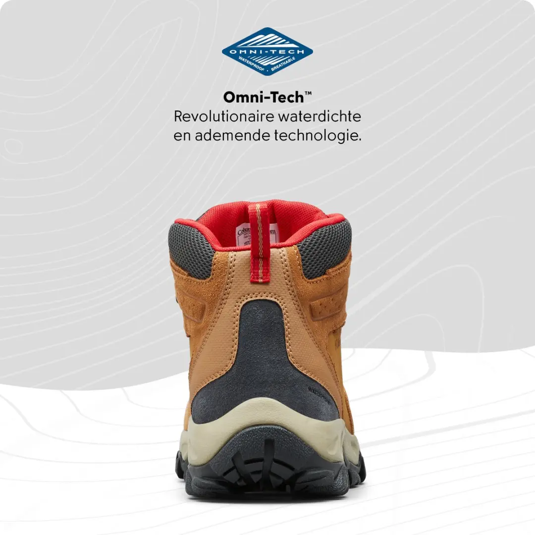 Columbia Newton Ridge Plus II Wandelschoenen - Mountain Red - afbeelding 6 van 6