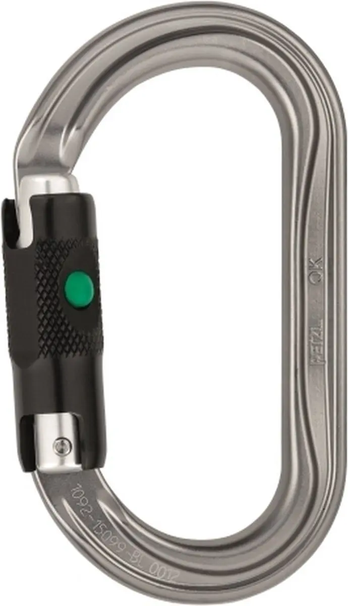Petzl OK Ball Lock M33A BL Karabiner