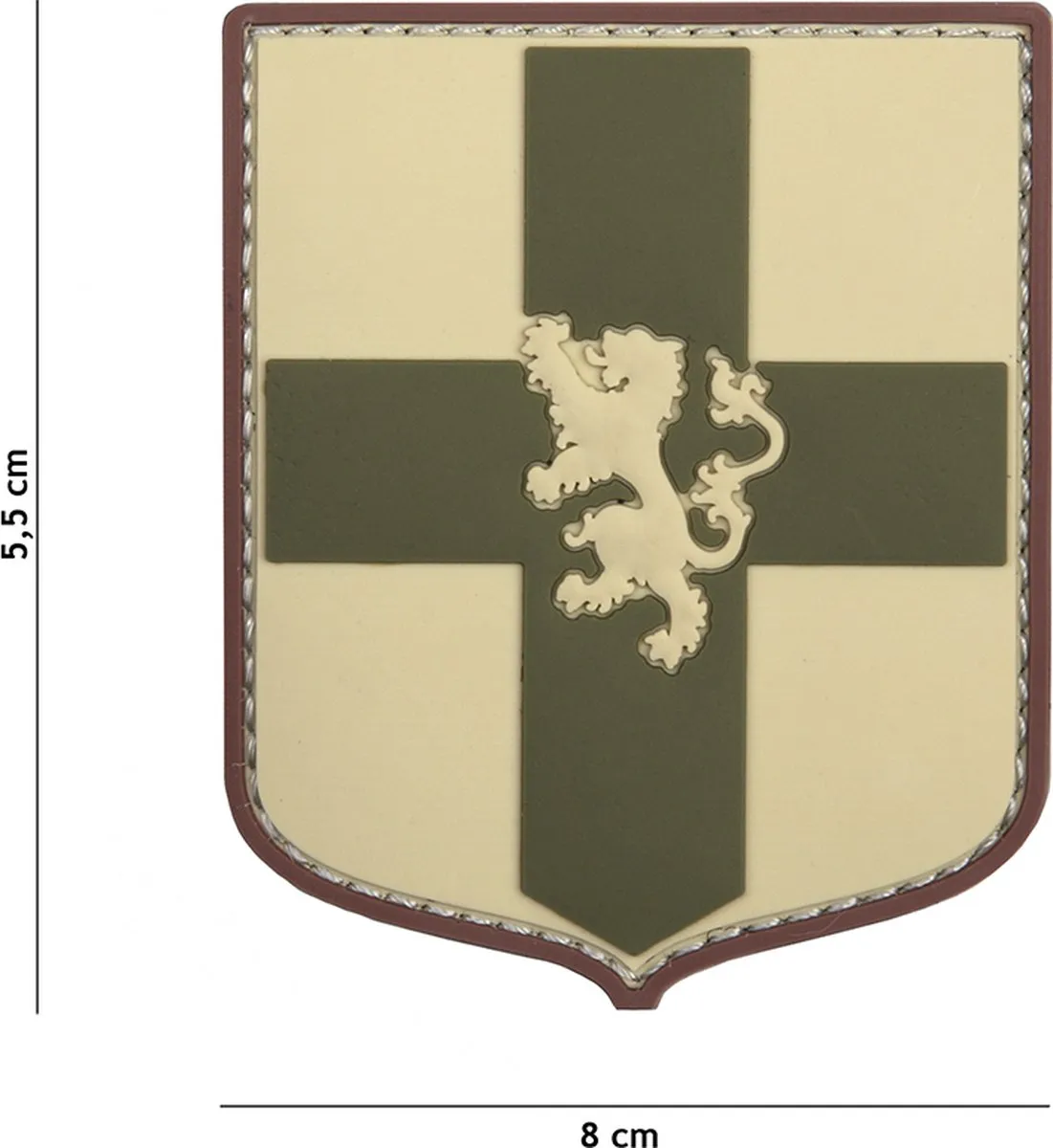101 Inc Embleem 3D PVC Schild Coyote