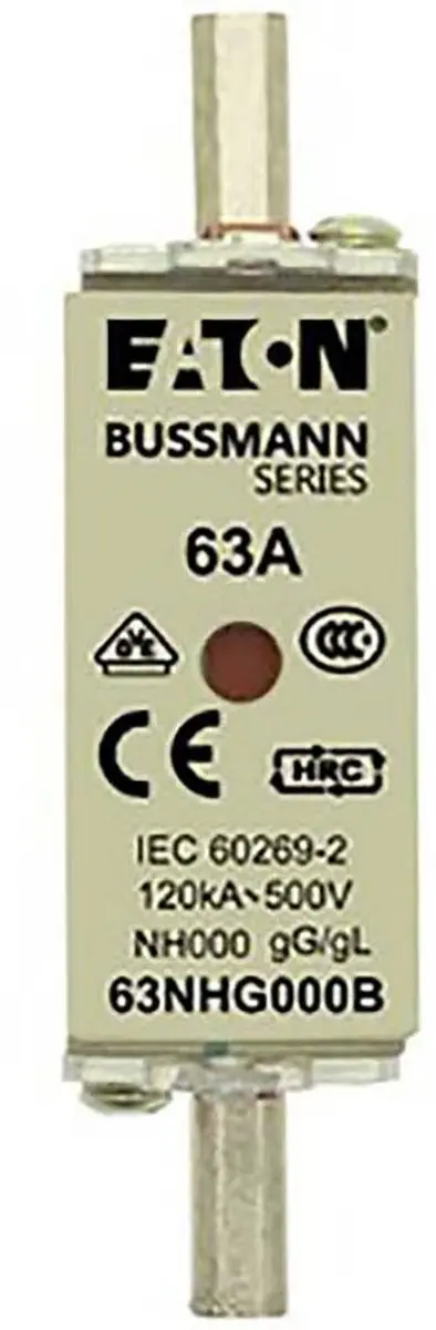Eaton NH-zekering 63A 500V - 1 Stuk - afbeelding 2 van 3