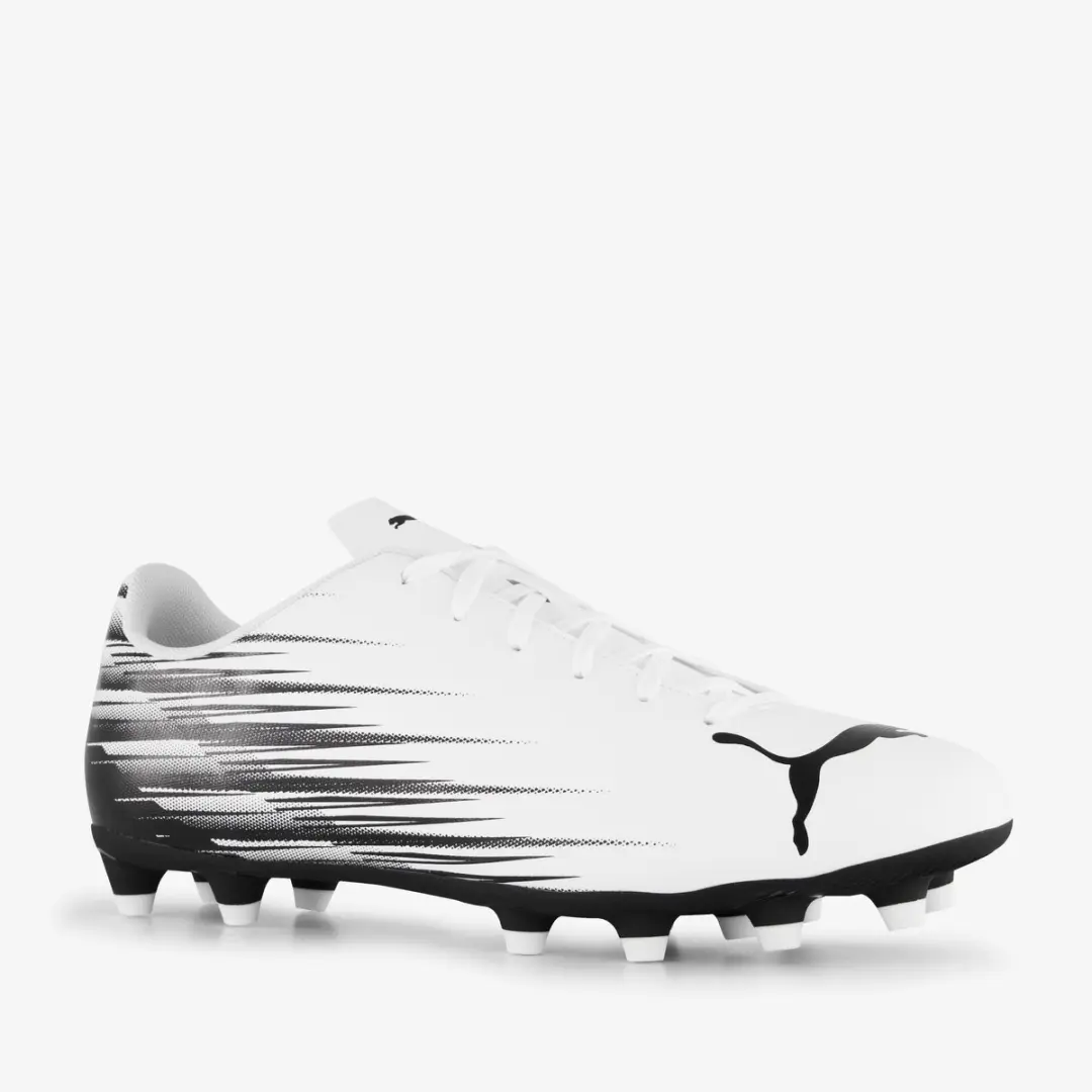 Puma Attacanto FG AG II heren voetbalschoenen wit zwart