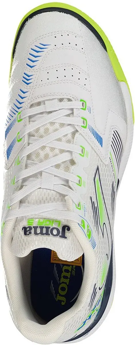 Joma Liga-5 Indoor Schoenen Wit 45 - afbeelding 4 van 6