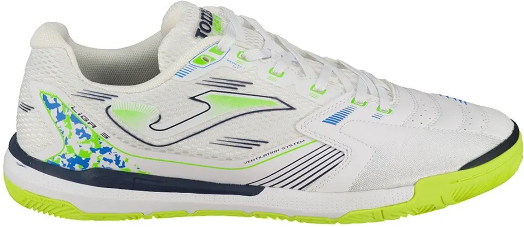 Joma Liga-5 Indoor Schoenen Wit 45 - afbeelding 2 van 6