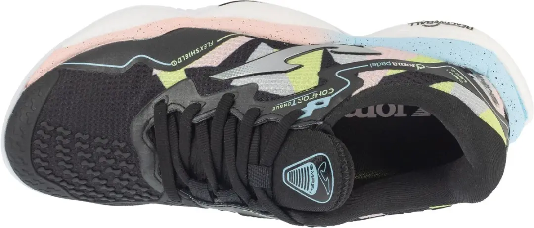 Joma Smash Lady 25 TSMALW2501C Indoor Schoenen - Zwart - afbeelding 3 van 5
