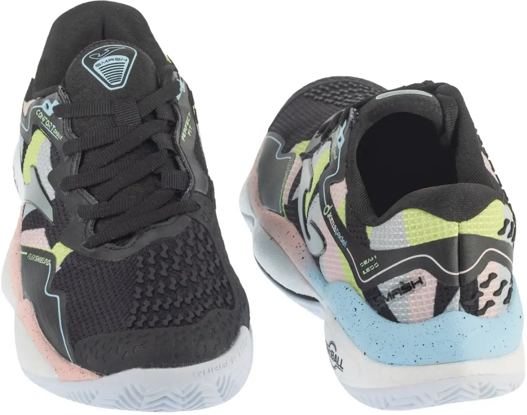 Joma Smash Lady 25 TSMALW2501C Indoor Schoenen - Zwart - afbeelding 5 van 5