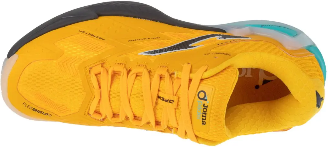 Joma Open Men 25 TOPEW Tennisschoenen Geel - afbeelding 3 van 5