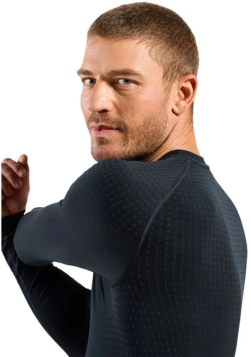 ODLO Performance Warm T-shirt XXL - Zwart - afbeelding 3 van 6