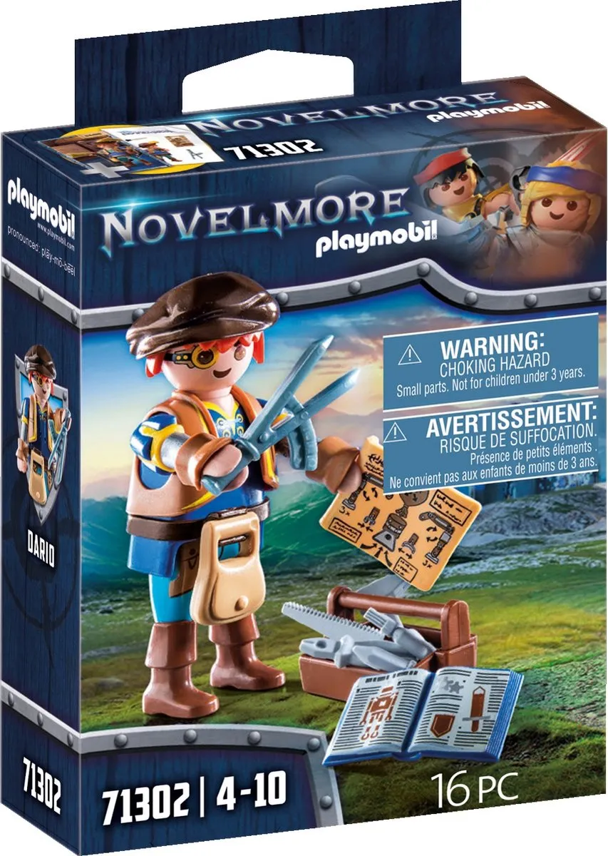 Playmobil Novelmore Dario Gereedschapset 71302