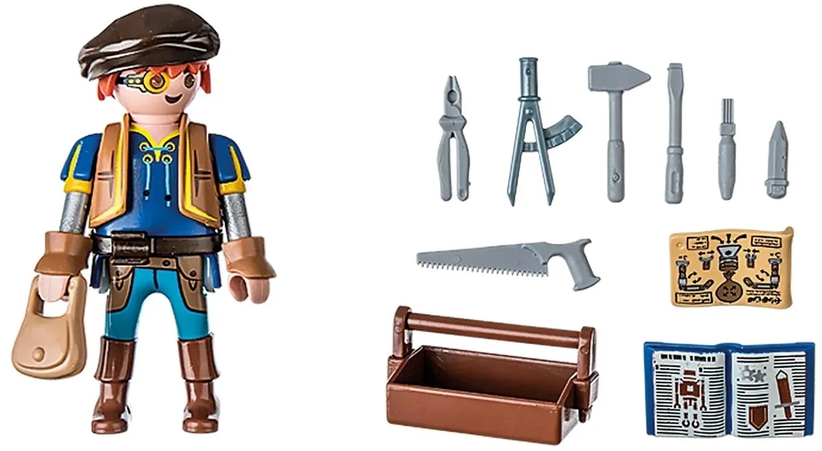 Playmobil Novelmore Dario Gereedschapset 71302 - Multikleur