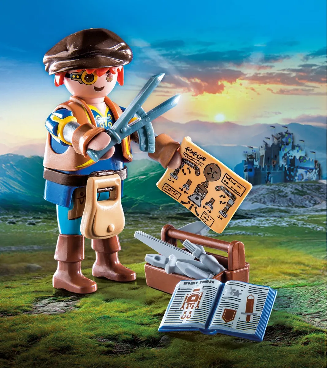 Playmobil Novelmore Dario Gereedschapset 71302 - Multikleur - afbeelding 6 van 6