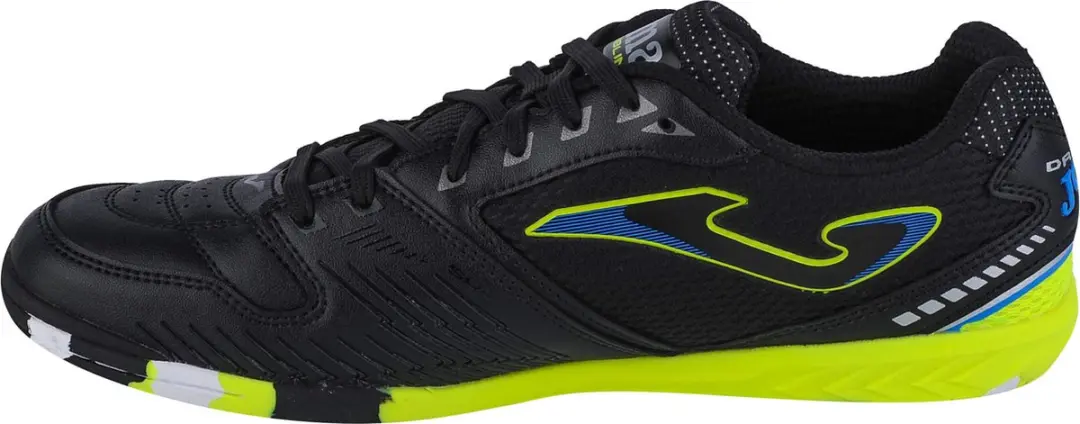 Joma Dribling Indoor 2301 Voetbalschoenen - Zwart/Geel - 44.5 - afbeelding 3 van 5