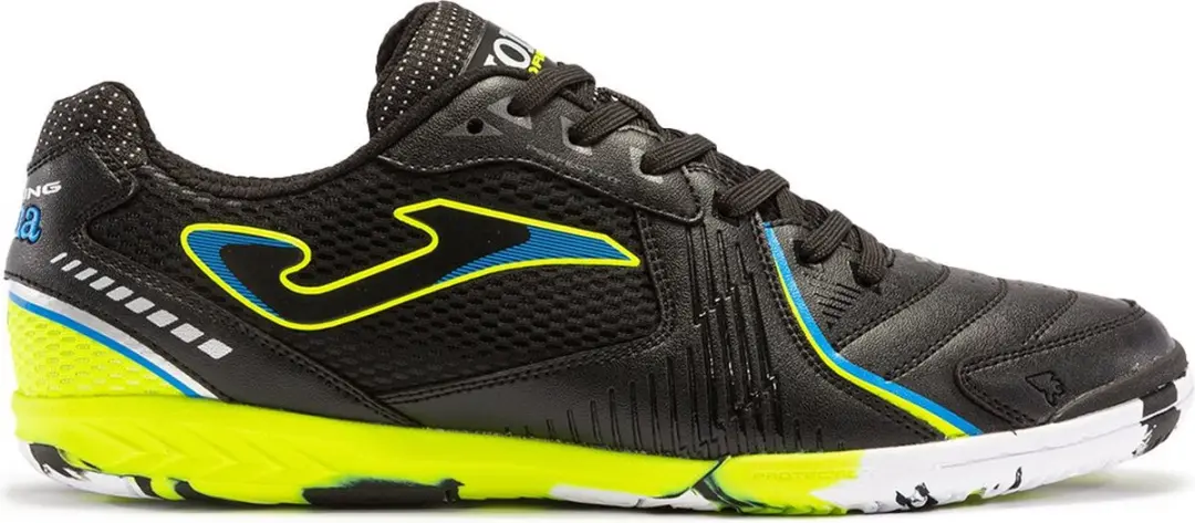 Joma Dribling Indoor 2301 Voetbalschoenen - Zwart/Geel - 44.5 - afbeelding 2 van 5