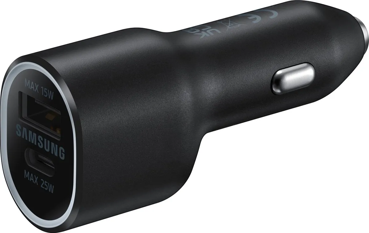 Samsung EP-L4020NBEGEU Autolader 40W - 2x USB - Zwart