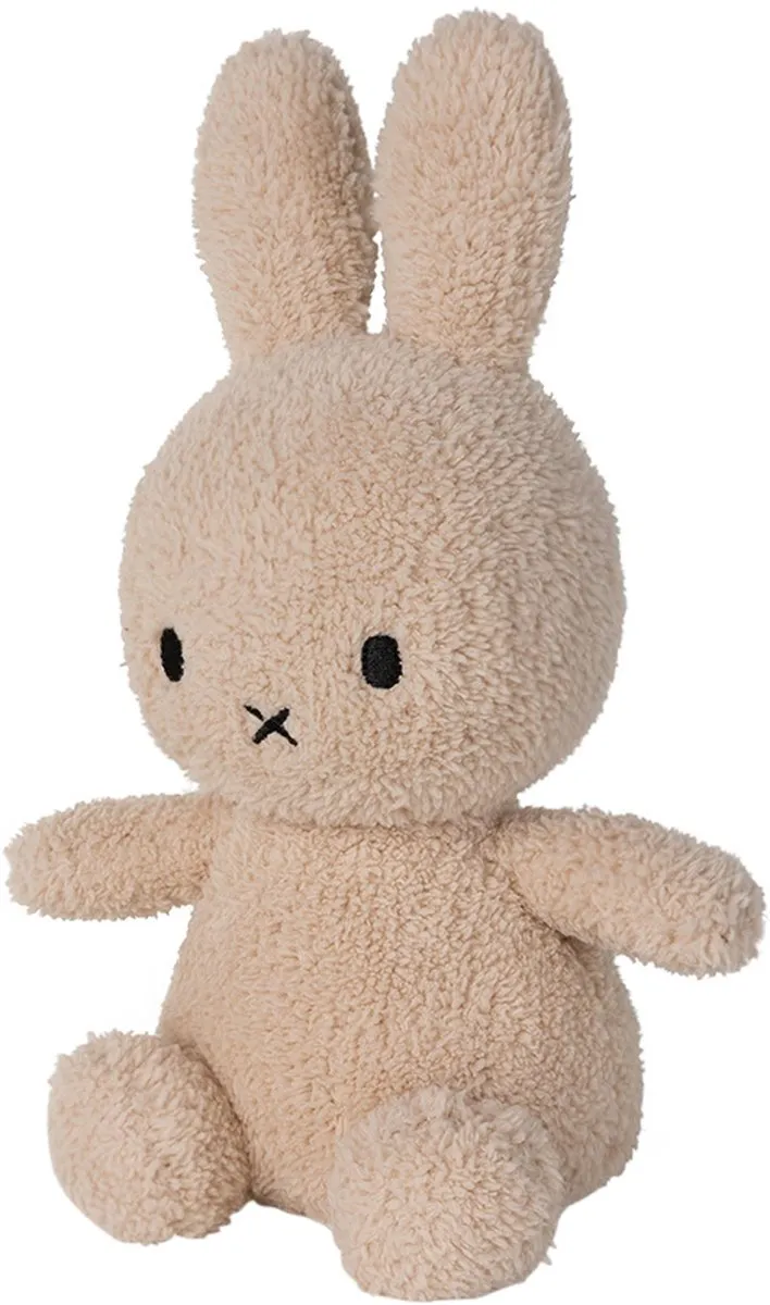 Nijntje Terry Knuffel - Beige badstof knuffel van 23 cm - Kraamcadeau