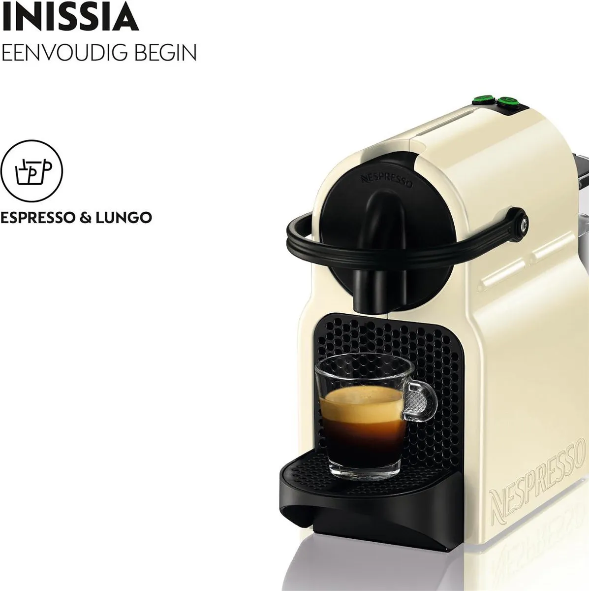 De'Longhi Nespresso Inissia EN80.CW Koffiecupmachine - 1260W