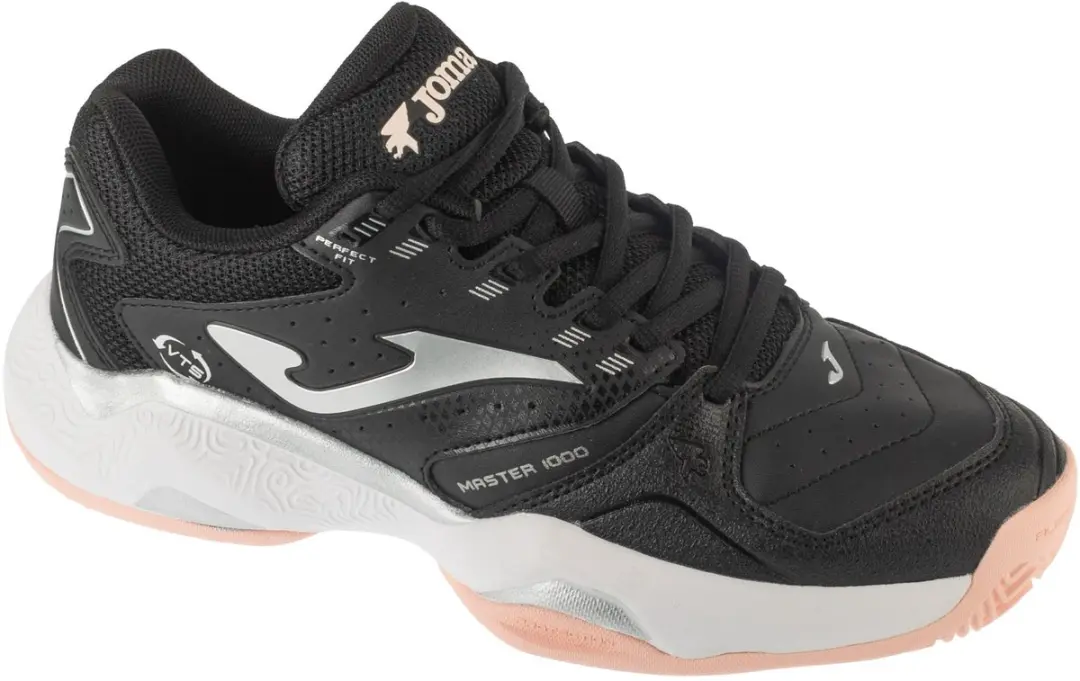Joma Master 1000 Lady 25 TM10LW, Vrouwen, Zwart, Tennisschoenen, maat: 36