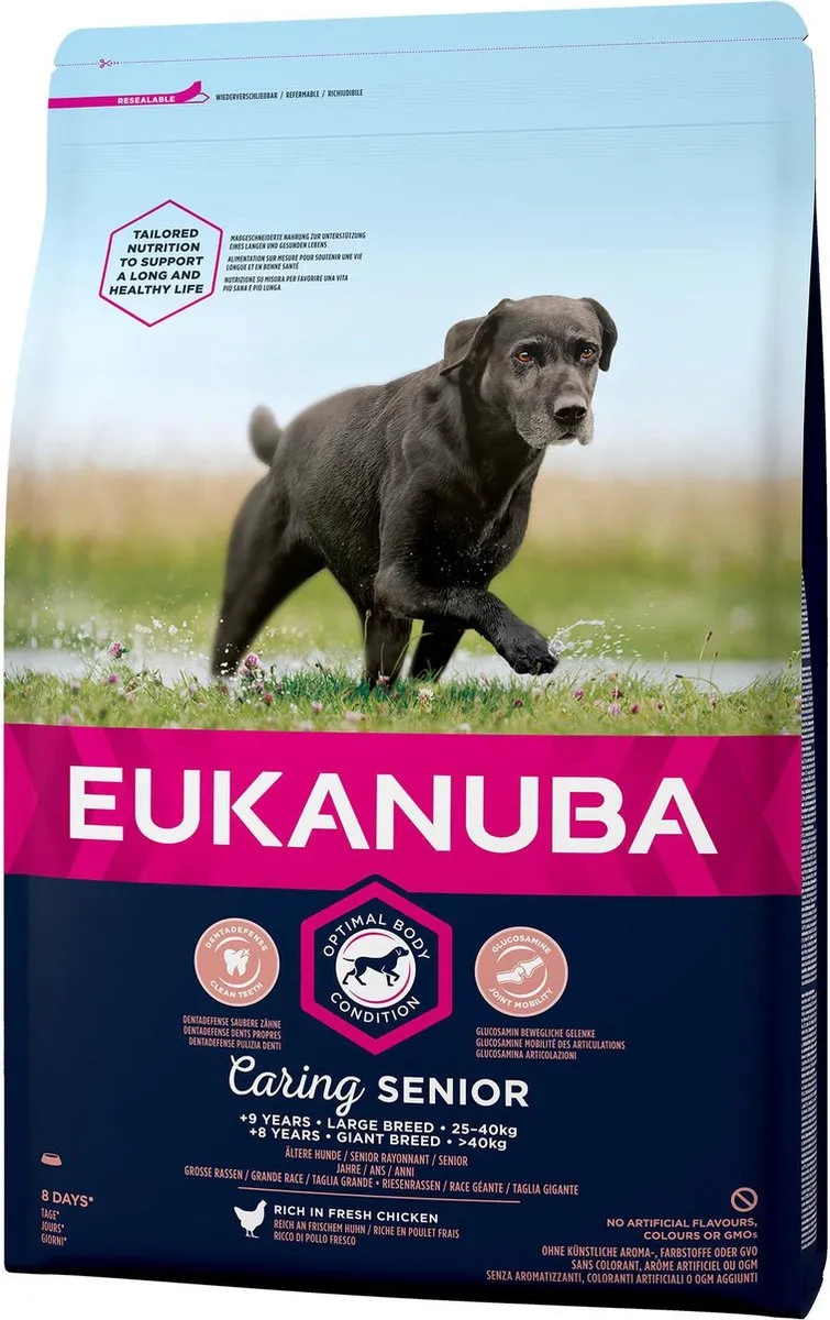 Eukanuba Caring Senior Large Breed Hondenvoer 3kg - afbeelding 4 van 4