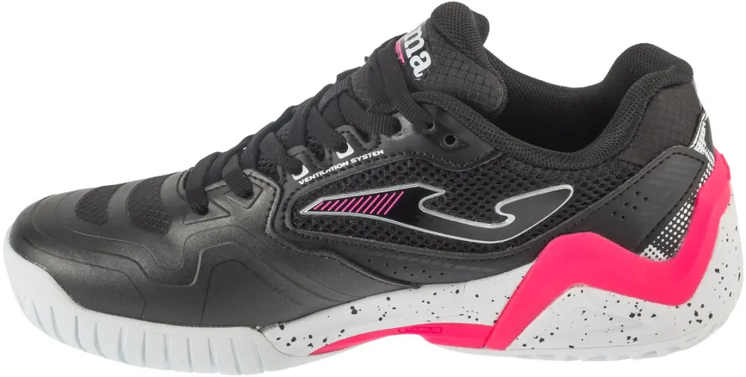 Joma Lady 25 TSELW Tennisschoenen 38 - Zwart - afbeelding 2 van 5