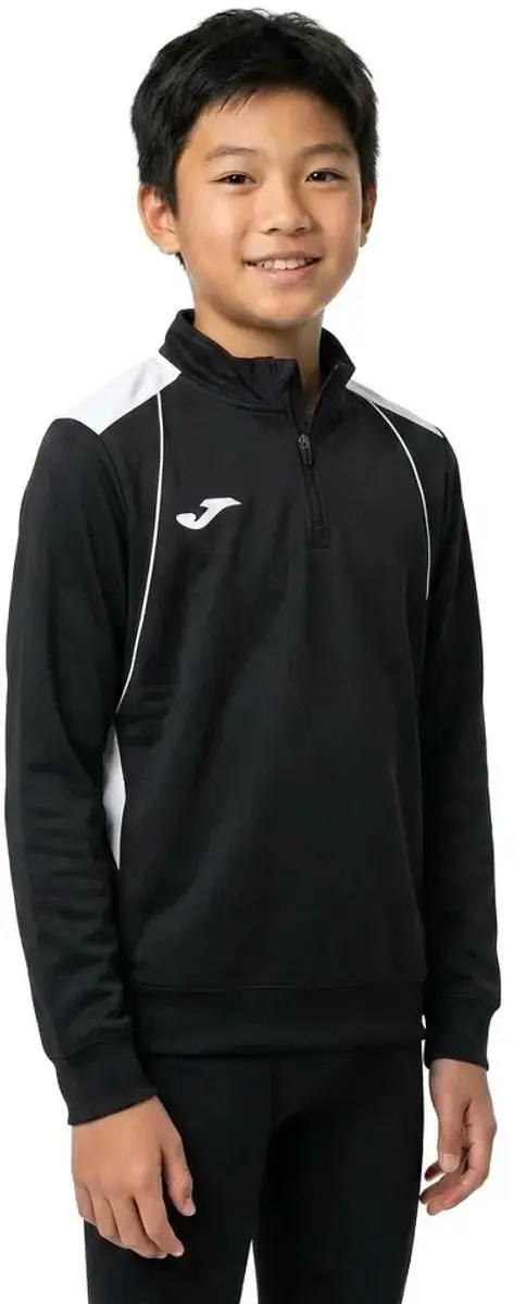 Joma Championship VII Sweatshirt - 11-12 jaar - Zwart/Wit - afbeelding 3 van 3