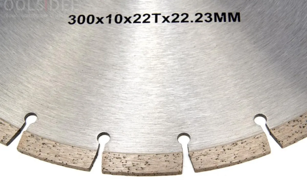 HBM 300mm Zaagblad voor Betonzaag 40V 5,0Ah Li-ion