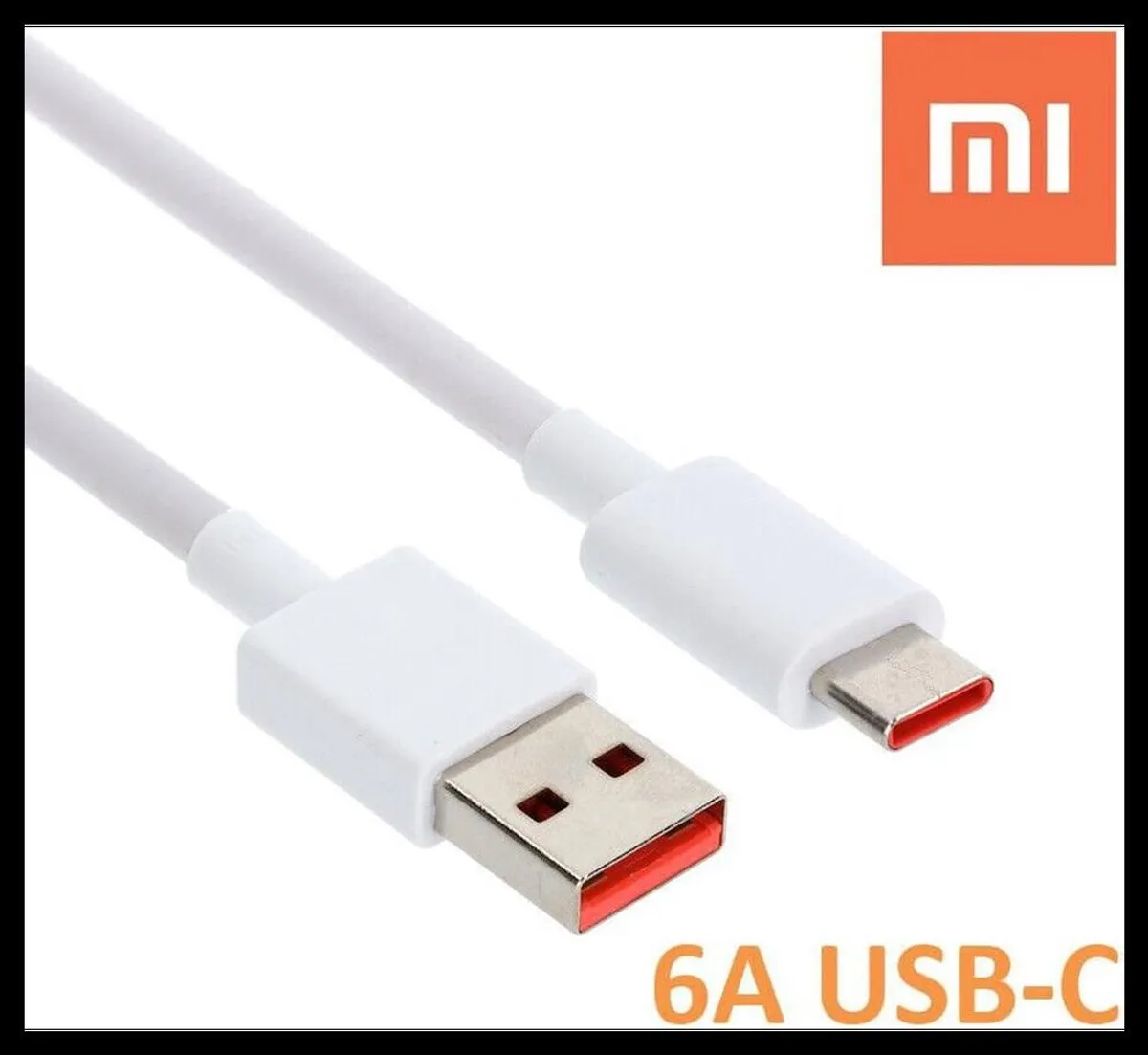 Xiaomi USB-C Kabel BHR6032GL 6A 1m - Wit