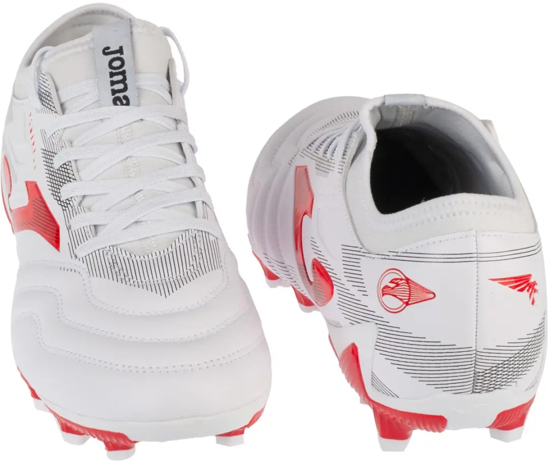 Joma Powerful 25 POWS FG Voetbalschoenen 42,5 - Wit - afbeelding 5 van 5