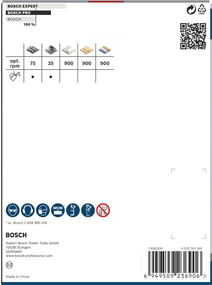 Bosch Professional Multimateriaal Gatenzaag 114mm - 2608584834
