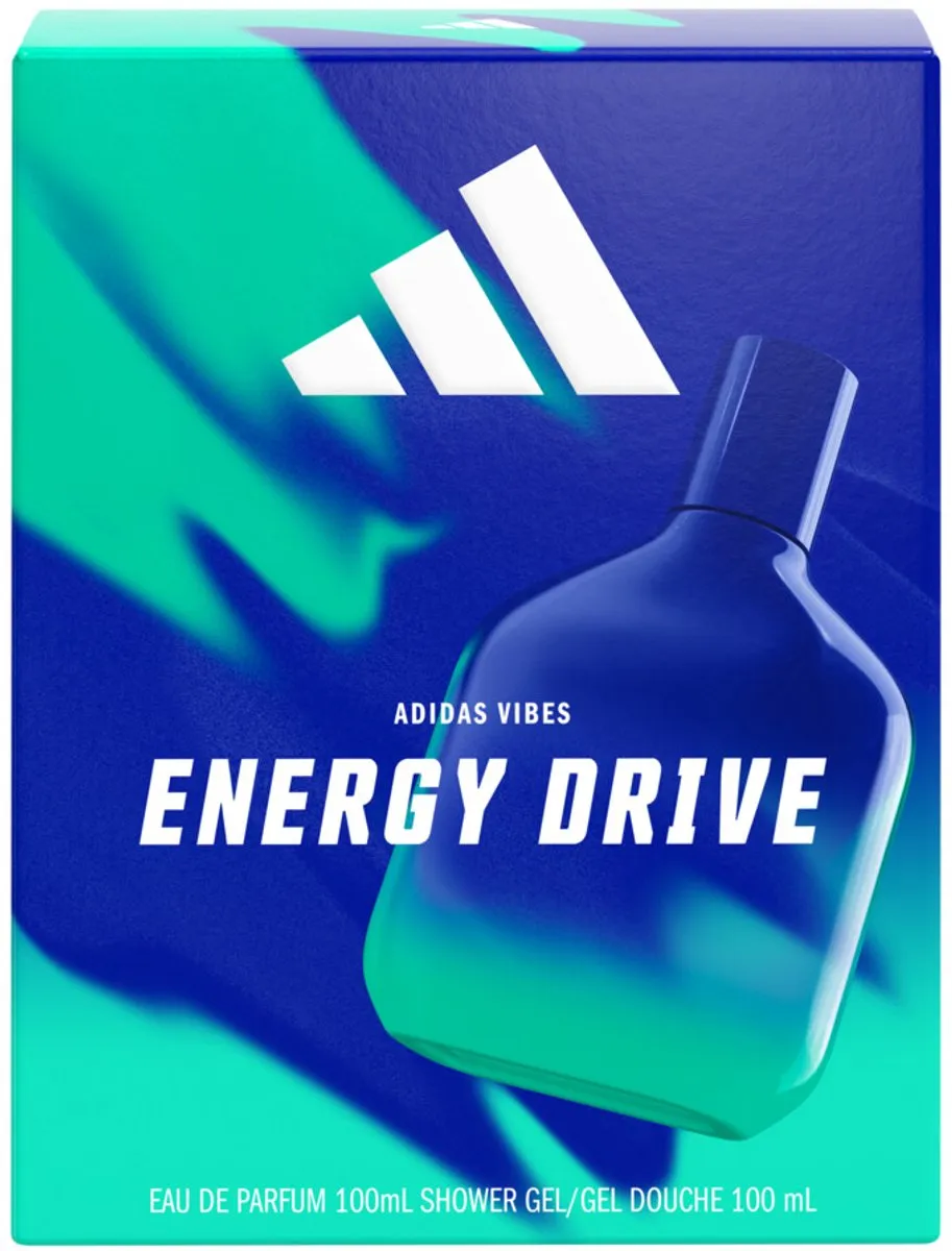 adidas Vibes Energy Drive Eau de Parfum & Douchegel 200ml