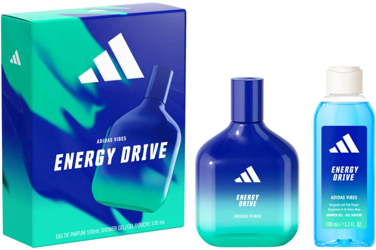 adidas Vibes Energy Drive Eau de Parfum & Douchegel 200ml