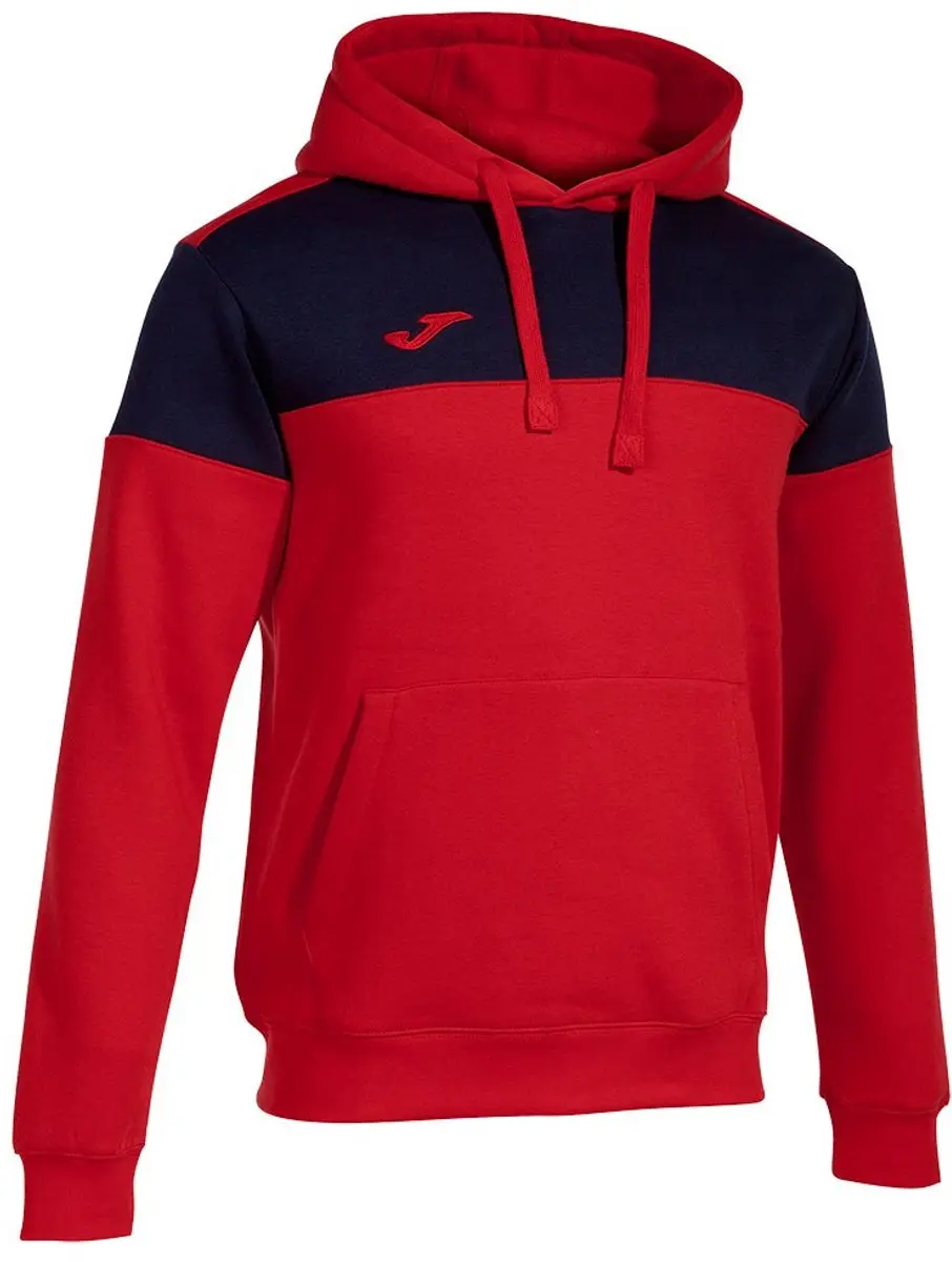 Joma Crew V Hoodie Rood,Blauw 4-5 Years Jongen