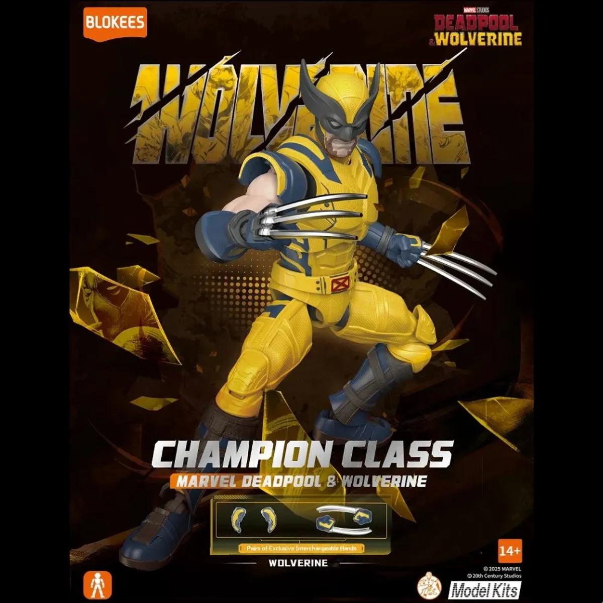 Marvel Wolverine X-Men Champions Class 05 Bouwset 81117 - 13.4cm