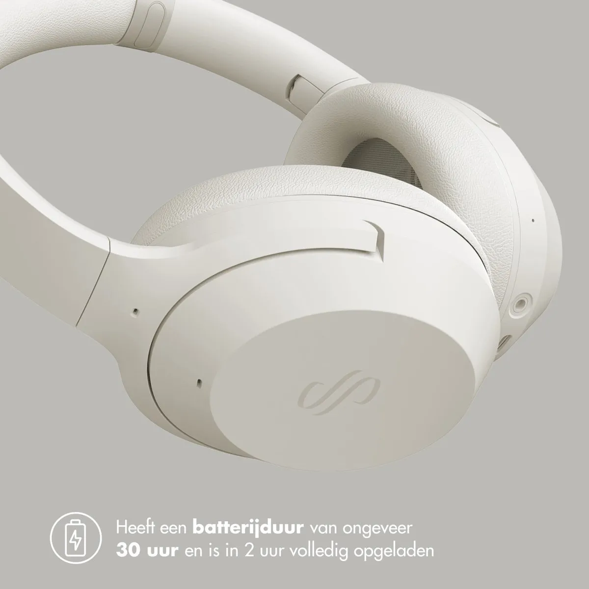 Selencia Urban Play SH00084195 Koptelefoon - Active Noise Cancelling - Beige