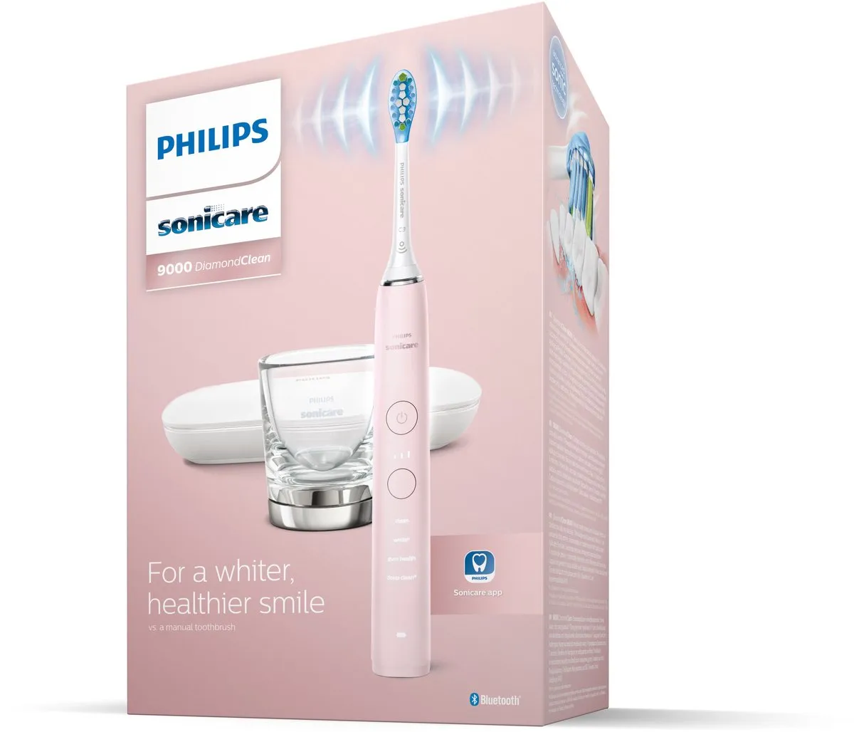 Philips Sonicare DiamondClean 9000 HX9911/29 Elektrische Tandenborstel - Roze