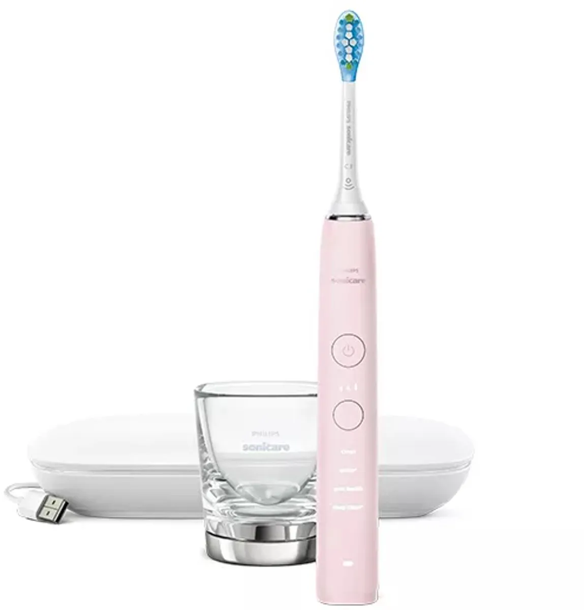 Philips Sonicare DiamondClean 9000 HX9911/29 Elektrische Tandenborstel - Roze - afbeelding 6 van 6