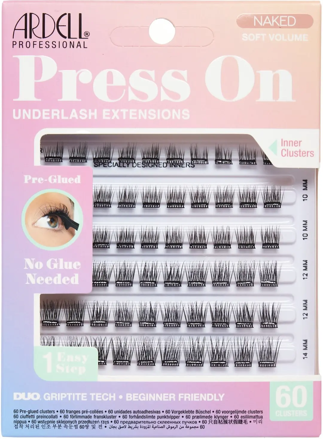 ARDELL Press On Naked soft volume -60st