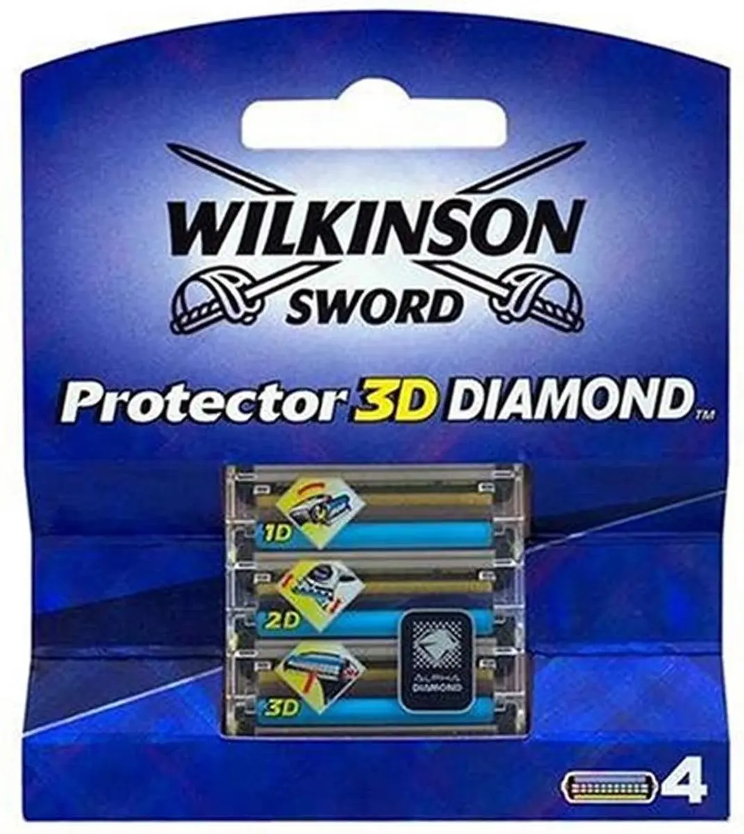 Wilkinson Sword Protector 3D Diamond navulscheermesjes