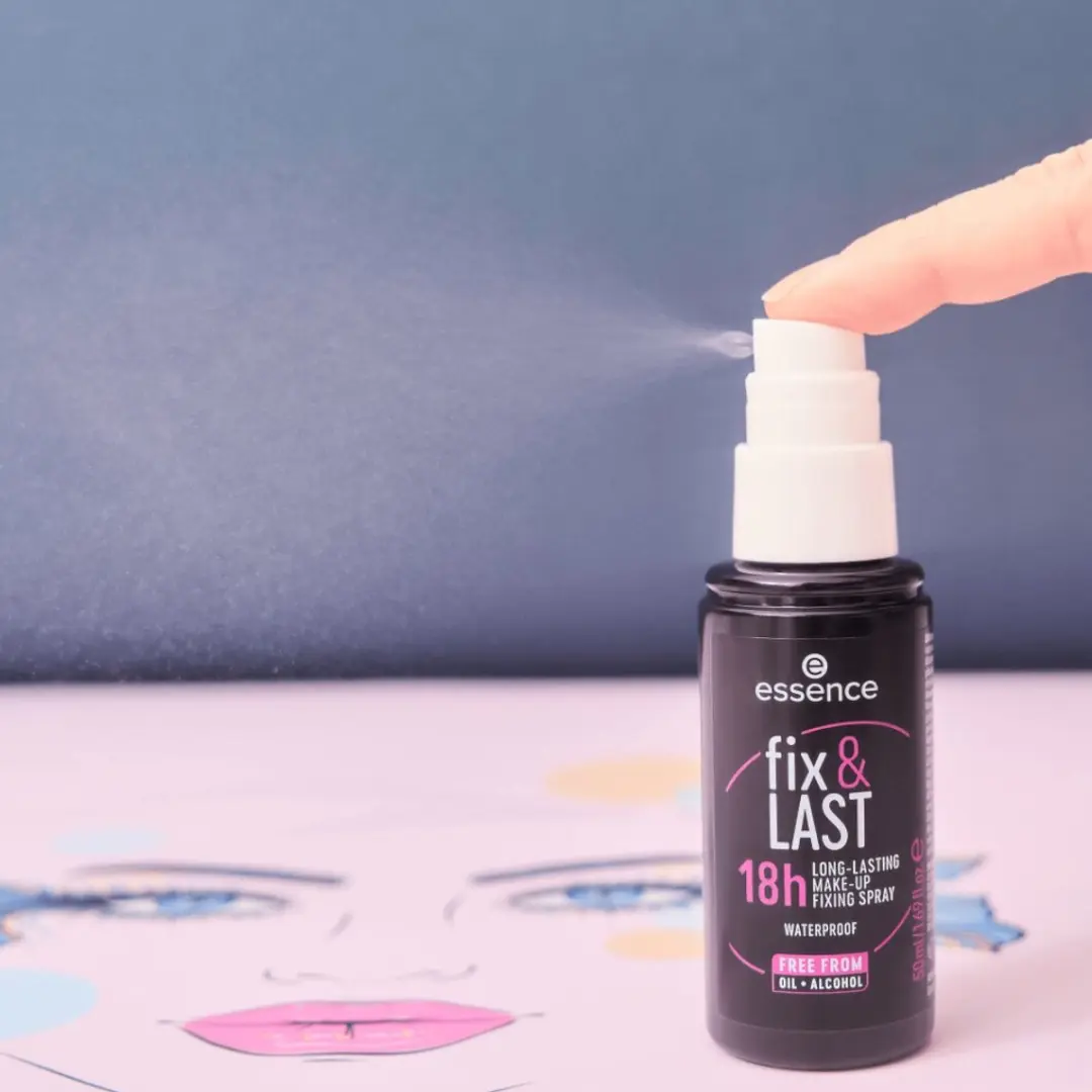 Essence Fix & Last Make-Up Fixing Spray 50ml - afbeelding 4 van 6