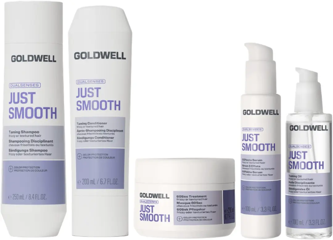 Goldwell Dualsenses Just Smooth Pluizig Haar Pakket