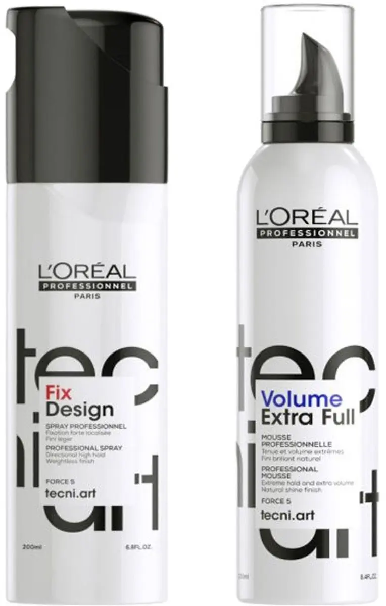 L'Oréal Professionnel Tecni.art Fix Design 200ml + Full Volume Extra 250ml