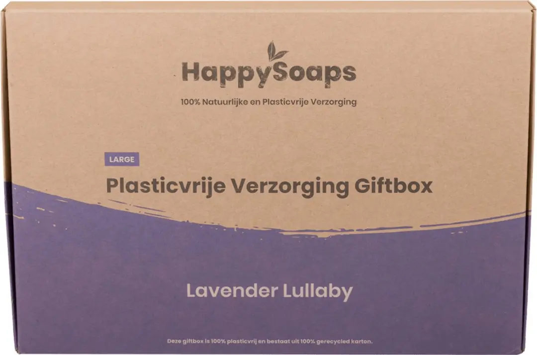 HappySoaps Lavender Lullaby Geschenkbox - 600g - afbeelding 3 van 6