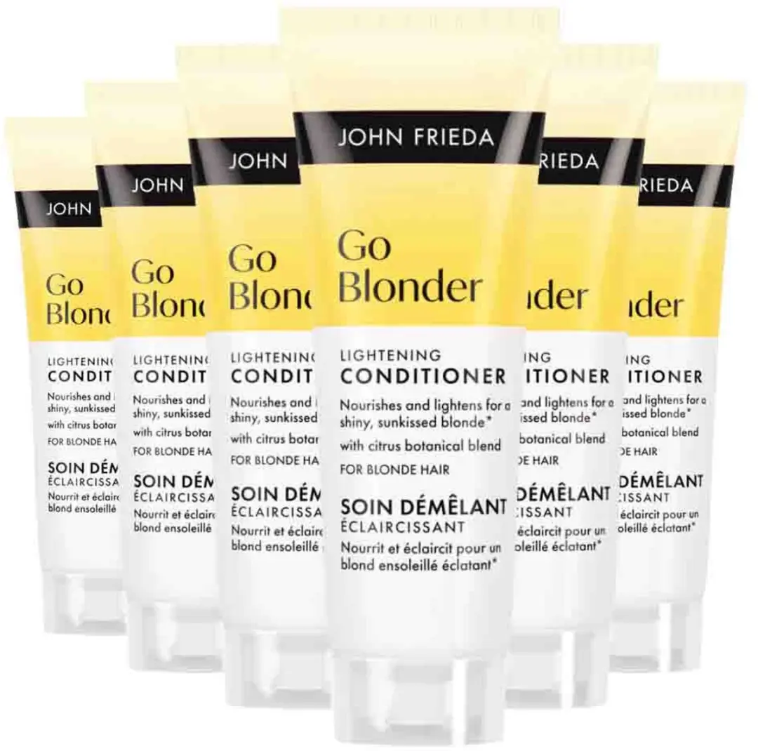 John Frieda Go Blonder Conditioner 75ml - 6 Stuks - afbeelding 2 van 3