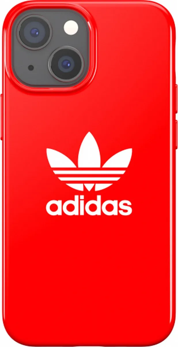 Adidas 47070 Hoes iPhone 13 Mini - Rood/Wit