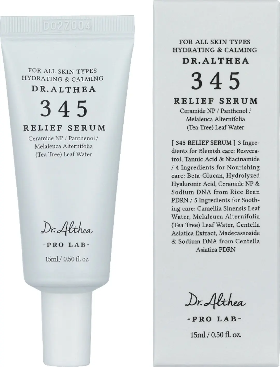 Dr. Althea 345 Relief Serum 15ml