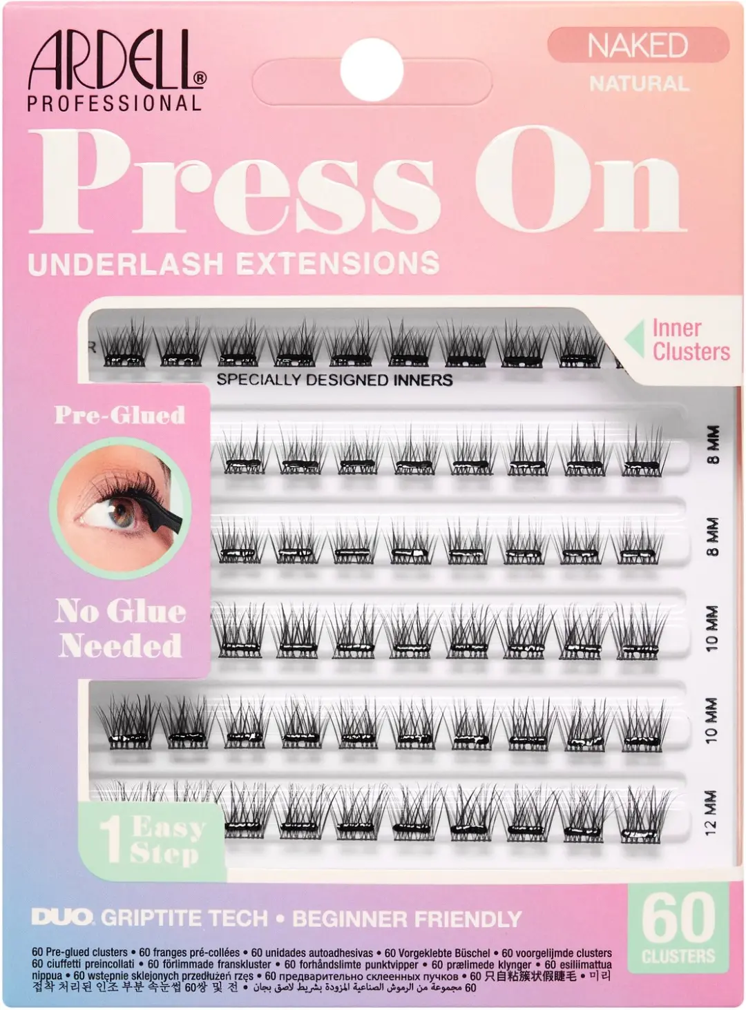 ARDELL Press On Naked natural