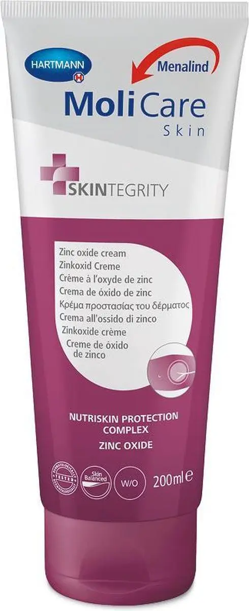 Hartmann MoliCare Skin Zinkoxide Crème 200ml - afbeelding 3 van 4