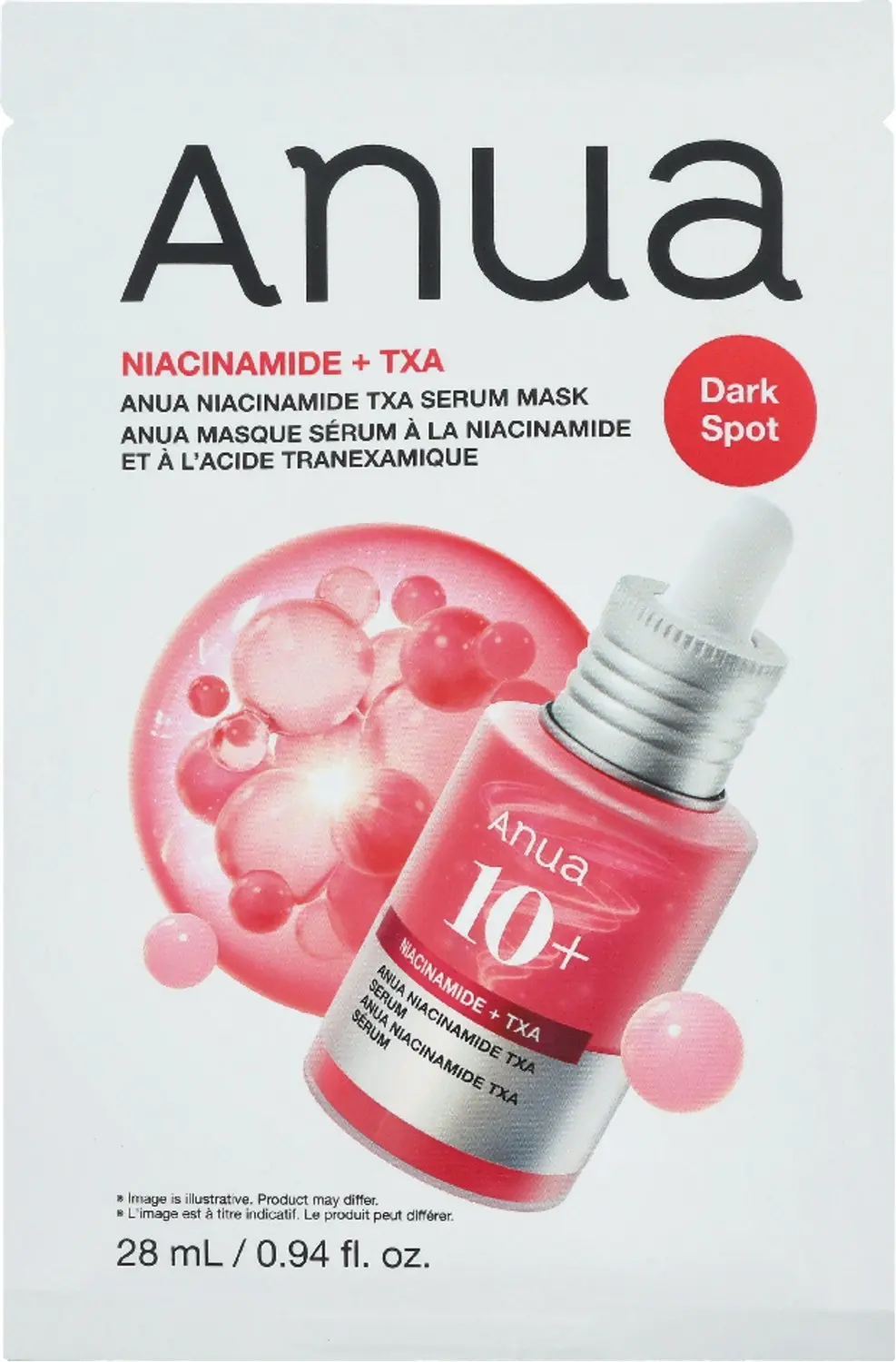 Anua Niacinamide TXA Serum Mask 28ml