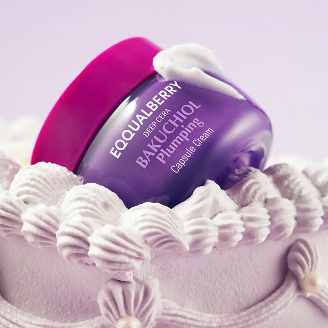 Eqqualberry Bakuchiol Plumping Capsule Cream 50ml - afbeelding 3 van 6