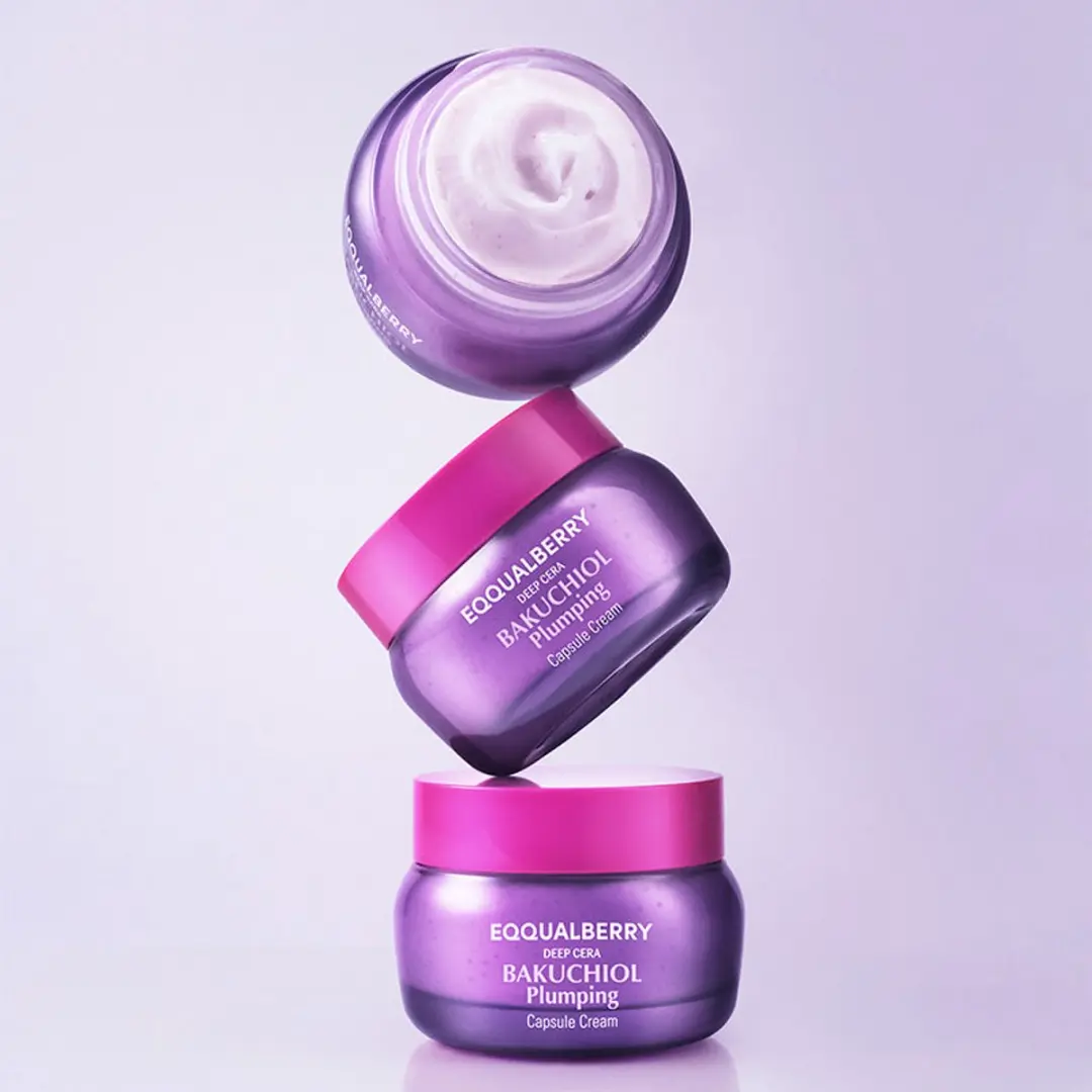 Eqqualberry Bakuchiol Plumping Capsule Cream 50ml - afbeelding 4 van 6