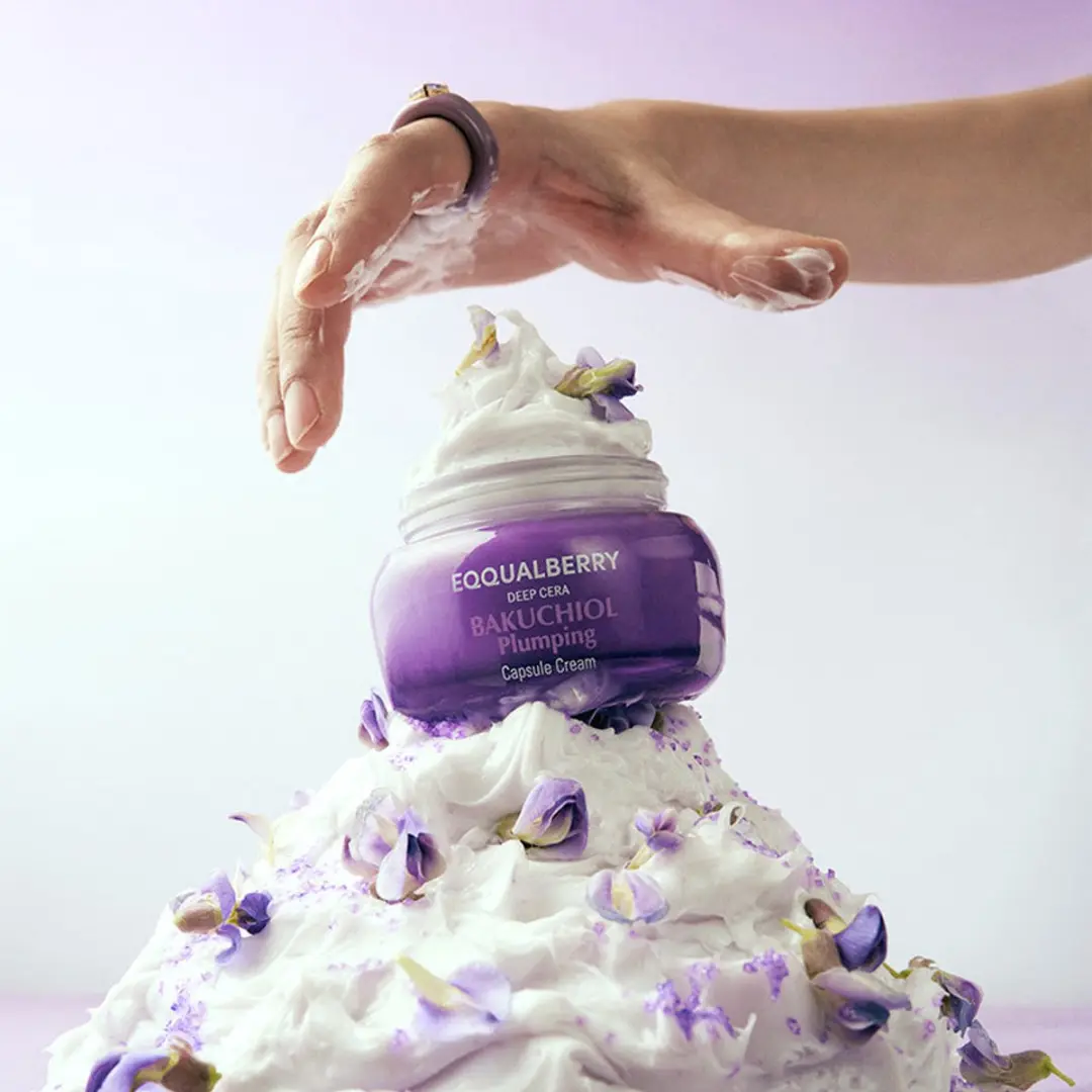 Eqqualberry Bakuchiol Plumping Capsule Cream 50ml - afbeelding 5 van 6